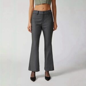 NWOT Urban Outfitters Jamie Flare Gray 90s Business Casual Pants Trousers